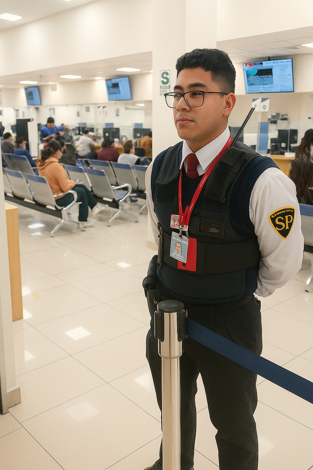 Agente de seguridad de Corporación Varum